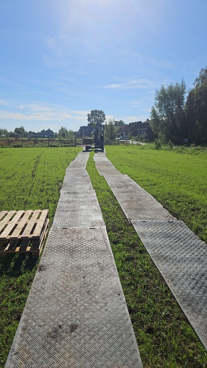 Verhuur kunststof rijplaat - foto's 7