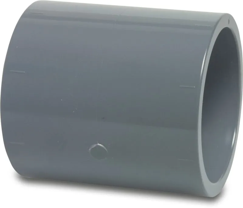 Overschuifmof Druk PVC