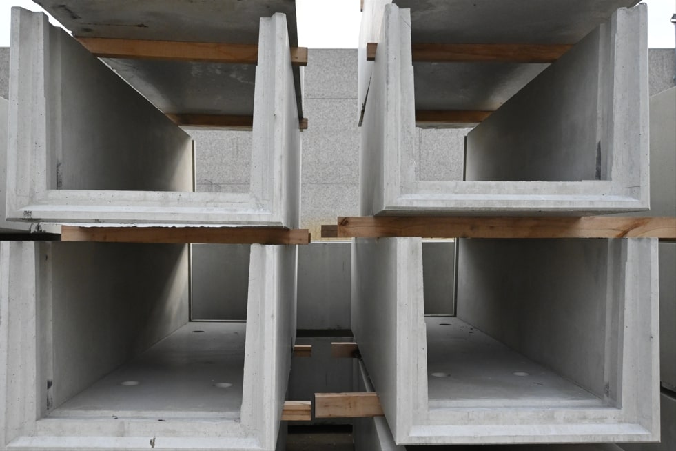 Betonnen kabelgoot - foto's 2