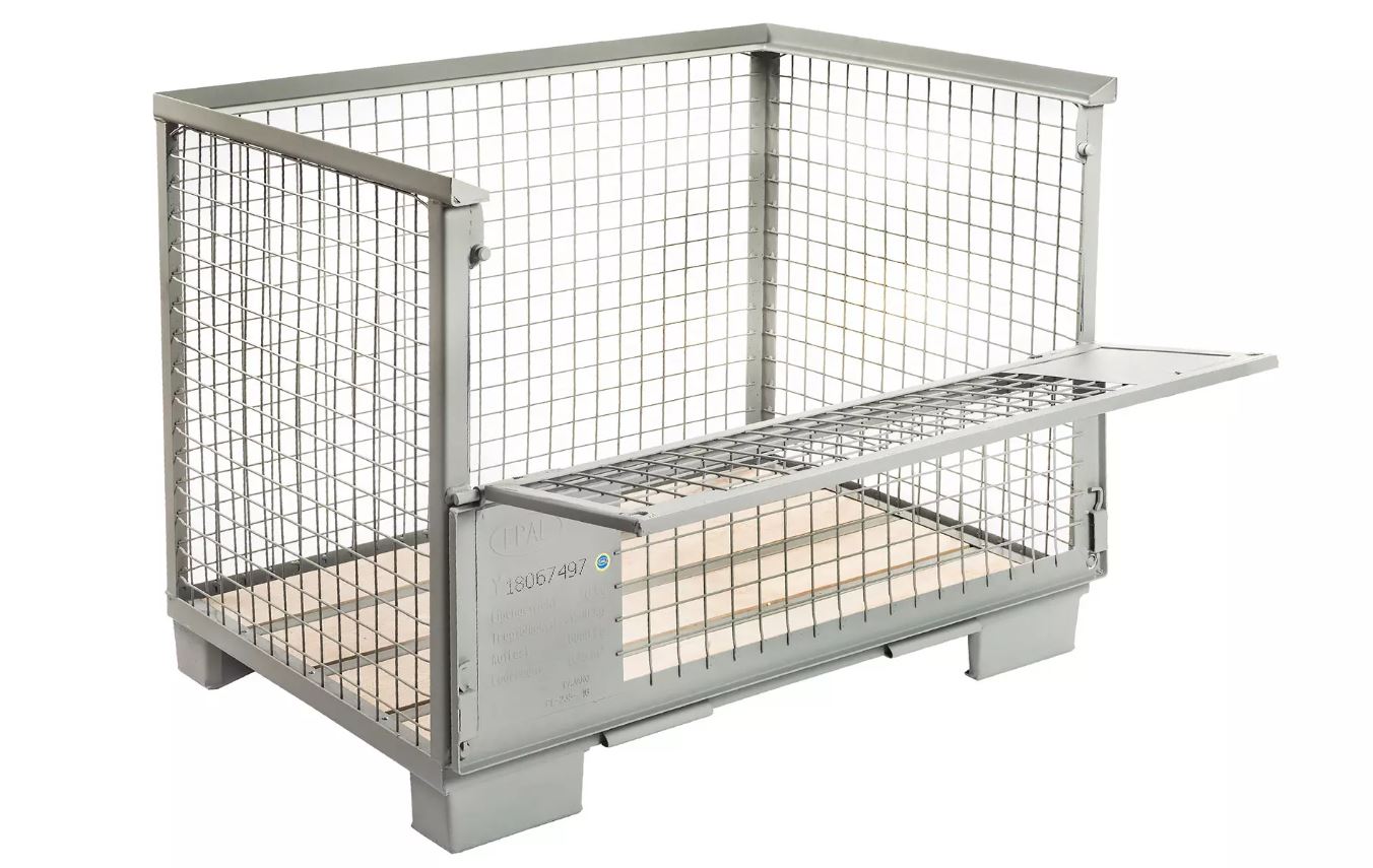 Palletboxen en gitterboxen