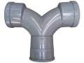 PVC Flex Stroom T-stuk 125mm
