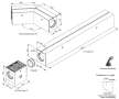 B-keus verholen goot 400x54x60cm - E600