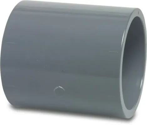 Overschuifmof Druk PVC