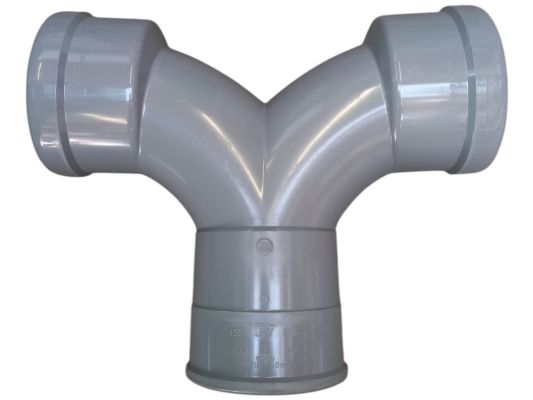 PVC Flex Stroom T-stuk 125mm