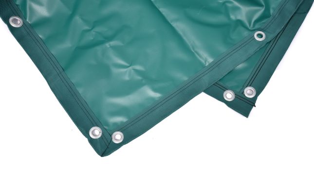 Vrachtwagenzeil, pvc-zeil, per meter, zonder ogen, geweven