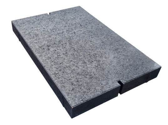 Betonplaat 120x80x12cm - Antraciet