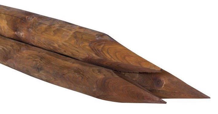 Heiningpaal Ø8cm - Nobi (140cm - 350cm)
